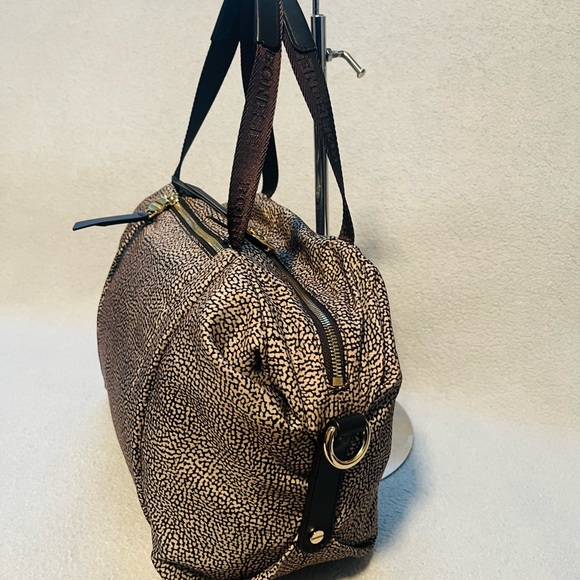 Borbonese Borsa A Mano Medium Jet Handbag - Picture 12 of 12